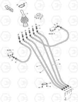 1370 PILOT PIPING(7) SOLAR 300LC-V, Doosan