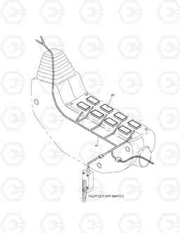 1680 ELECTRIC PARTS(3)-STAND L.H SOLAR 300LC-V, Doosan