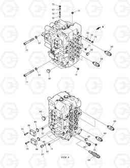 4170 CONTROL VALVE(1) SOLAR 300LC-V, Doosan