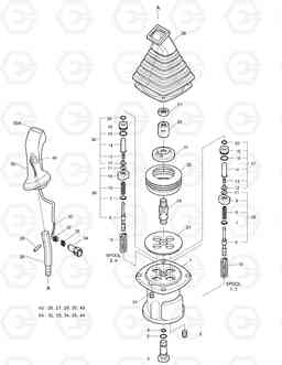 4200 REMOTE CONTROL VALVE SOLAR 300LC-V, Doosan