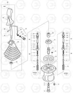 4201 REMOTE CONTROL VALVE SOLAR 300LC-V, Doosan