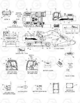 5120 NAME PLATE-EUROPE SOLAR 300LC-V, Doosan