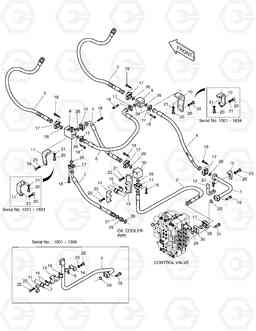 6600 MAIN PIPING-ONE & TWO WAY SOLAR 300LC-V, Doosan