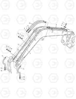 3120 WORK EQUIPMENT PIPING SOLAR 030PLUS, Doosan