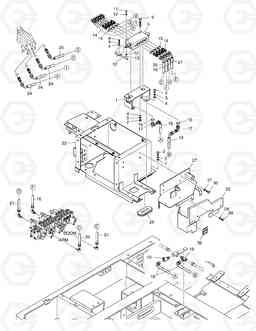 6310 SELECTOR VALVE PIPING SOLAR 030PLUS, Doosan