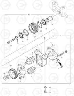 008A OIL PUMP SOLAR 470LC-V, Doosan