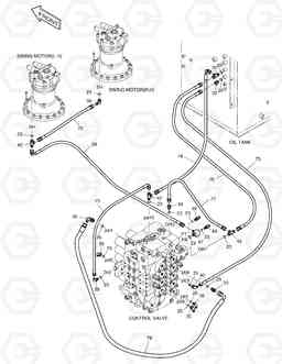 1320 PILOT PIPING(2) SOLAR 470LC-V, Doosan