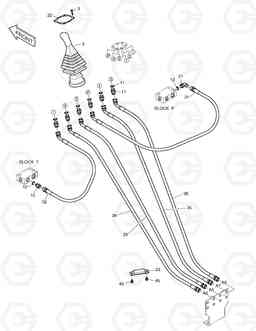 1370 PILOT PIPING(7) SOLAR 470LC-V, Doosan