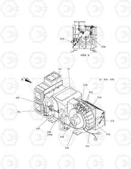 1770 AIRCONDITIONER(2)-AIRCON UNIT SOLAR 470LC-V, Doosan