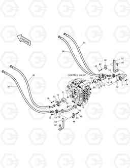 1260 MAIN PIPING(3) SOLAR 340LC-V, Doosan