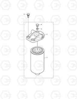 024 FUEL FILTER SOLAR 420LC-V, Doosan