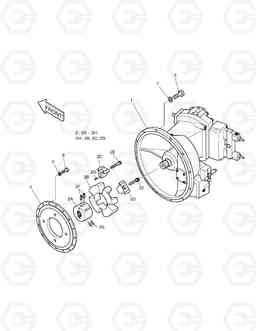 1170 PUMP MOUNTING SOLAR 420LC-V, Doosan