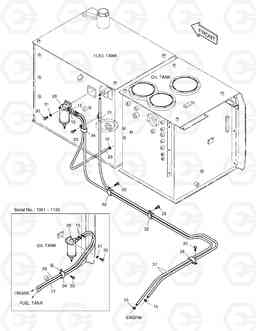 1180 FUEL PIPING SOLAR 420LC-V, Doosan