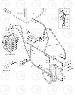 1310 PILOT PIPING(1) SOLAR 420LC-V, Doosan