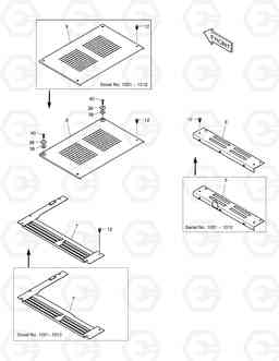 1580 COVER(5) SOLAR 420LC-V, Doosan