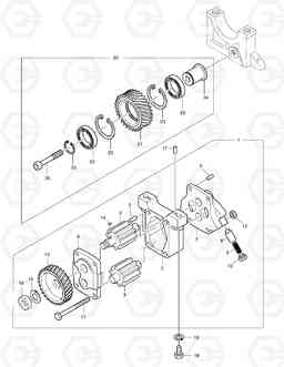 180 OIL PUMP SOLAR 420LC-V, Doosan