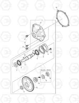 310 INJECTION PUMP DRIVE SOLAR 420LC-V, Doosan