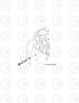 370 PRESSURE GAUGE SOLAR 420LC-V, Doosan