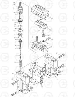 4230 PEDAL VALVE SOLAR 420LC-V, Doosan