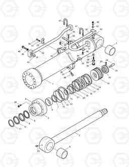 4290 ARM CYLINDER SOLAR 420LC-V, Doosan