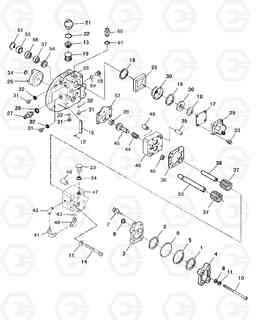 038 FUEL PUMP MEGA500-V ('QSM11' T, Doosan