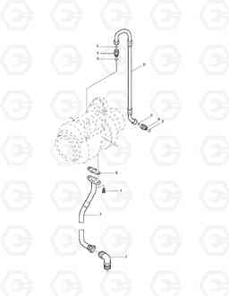 073 TURBO CHARGER PLUMBING MEGA500-V ('QSM11' T, Doosan