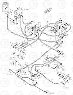 1210 BRAKE PIPING MEGA500-V ('QSM11' T, Doosan
