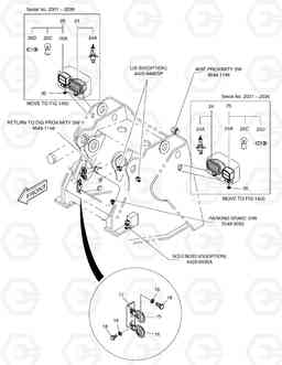 1530 ELECTRIC PARTS(6)-FRONT PARTS MEGA500-V ('QSM11' T, Doosan