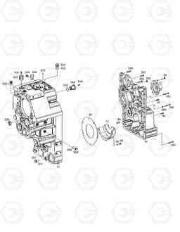 3130 GEAR BOX HOUSING MEGA500-V ('QSM11' T, Doosan