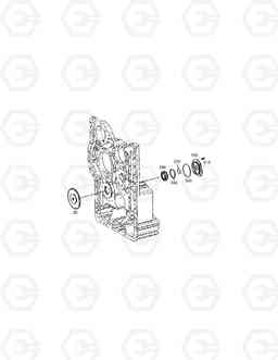 3260 EMERGENCY STEERING PUMP MEGA500-V ('QSM11' T, Doosan