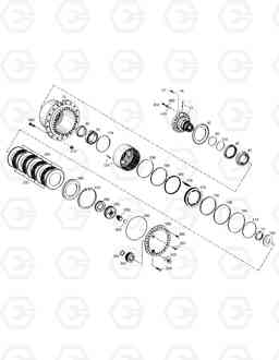 3380 OUTPUT-REAR AXLE MEGA500-V ('QSM11' T, Doosan