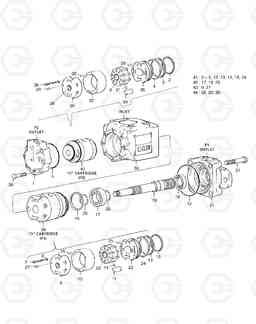 3400 STEER & PILOT PUMP MEGA500-V ('QSM11' T, Doosan