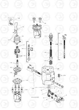 3550 REMOTE CONTROL VALVE MEGA500-V ('QSM11' T, Doosan