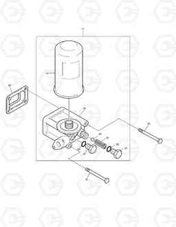 009 OIL FILTER MEGA200-V, Doosan