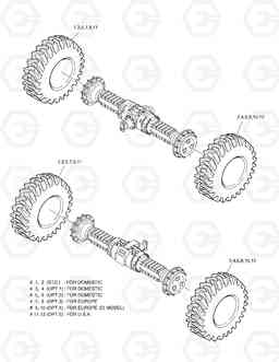 1155 WHEEL ASS'Y MEGA200-V, Doosan