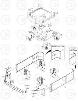 1300 CABIN MOUNTING MEGA200-V, Doosan