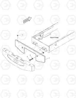 1395 COUNTER WEIGHT -ADDITIONAL MEGA200-V, Doosan