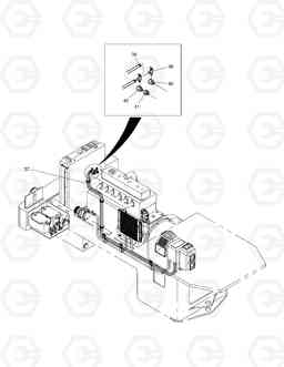 1610 HEATER PIPING MEGA200-V, Doosan