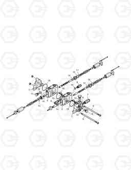 3500 CONTROL VALVE-2 SPOOL MEGA200-V, Doosan