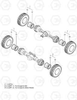 1155 WHEEL ASS'Y MEGA250-V, Doosan