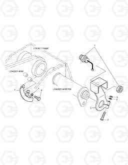 2110 ARM RAISE KICK OUT ASS'Y MEGA250-V, Doosan