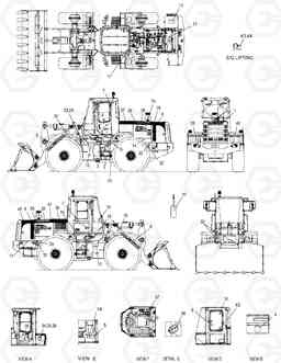 4140 NAME PLATE-EUROPE MEGA250-V, Doosan