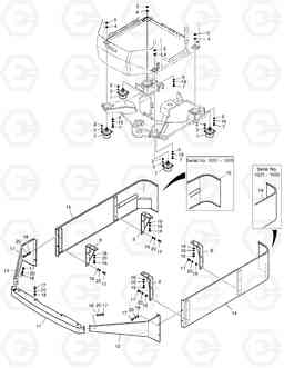 1300 CABIN MOUNTING MEGA200TC-V, Doosan