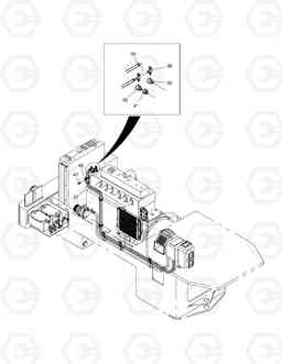 1600 HEATER PIPING MEGA200TC-V, Doosan