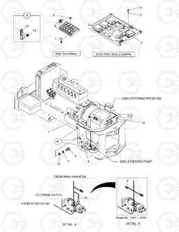 1660 EMERGENCY STEERING MEGA200TC-V, Doosan