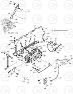 250 FUEL SYSTEM MEGA200TC-V, Doosan