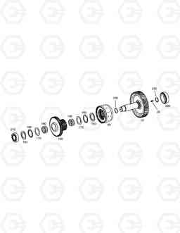 3150 COUPLING K3-T/MISSION(6) MEGA200TC-V, Doosan