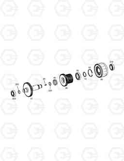 3180 COUPLING KR-T/MISSION(9) MEGA200TC-V, Doosan