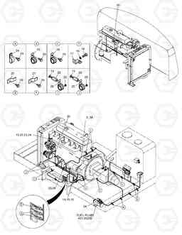 1740 ELECTRIC WIRING(2)-ENGINE SOLAR 255LC-V, Doosan