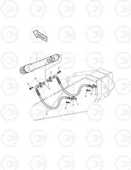 3140 ARM PIPING SOLAR 255LC-V, Doosan
